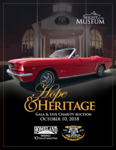 Join us for a Night at the Museum benefitting Homeland Hospice and the AACA Museum in Hershey. 