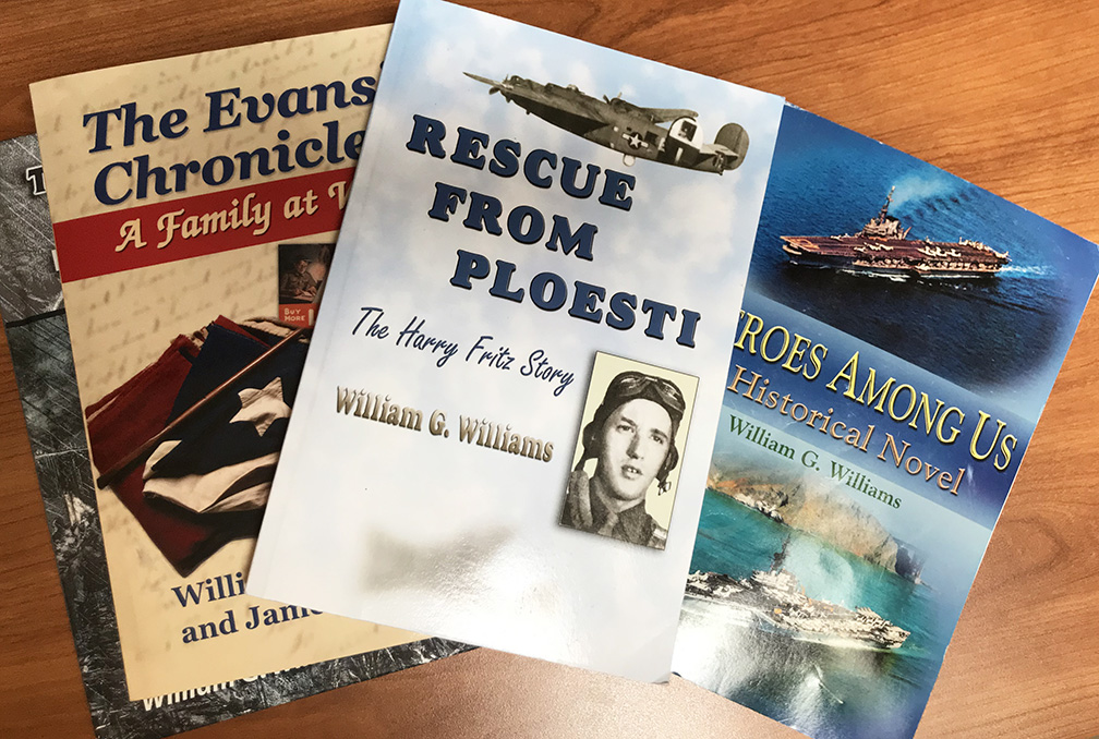 Following his retirement, Bill focused his time and talents on writing historical novels, a play, one nonfiction book and an ongoing column for a Welsh newspaper.