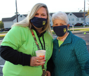 Nurse Bethany and Pat Crosson at Homeland Hospice 5k