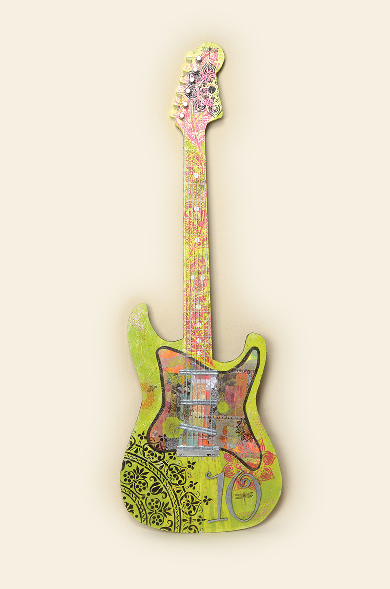 Homeland Hospice 10th Anniversary Guitar