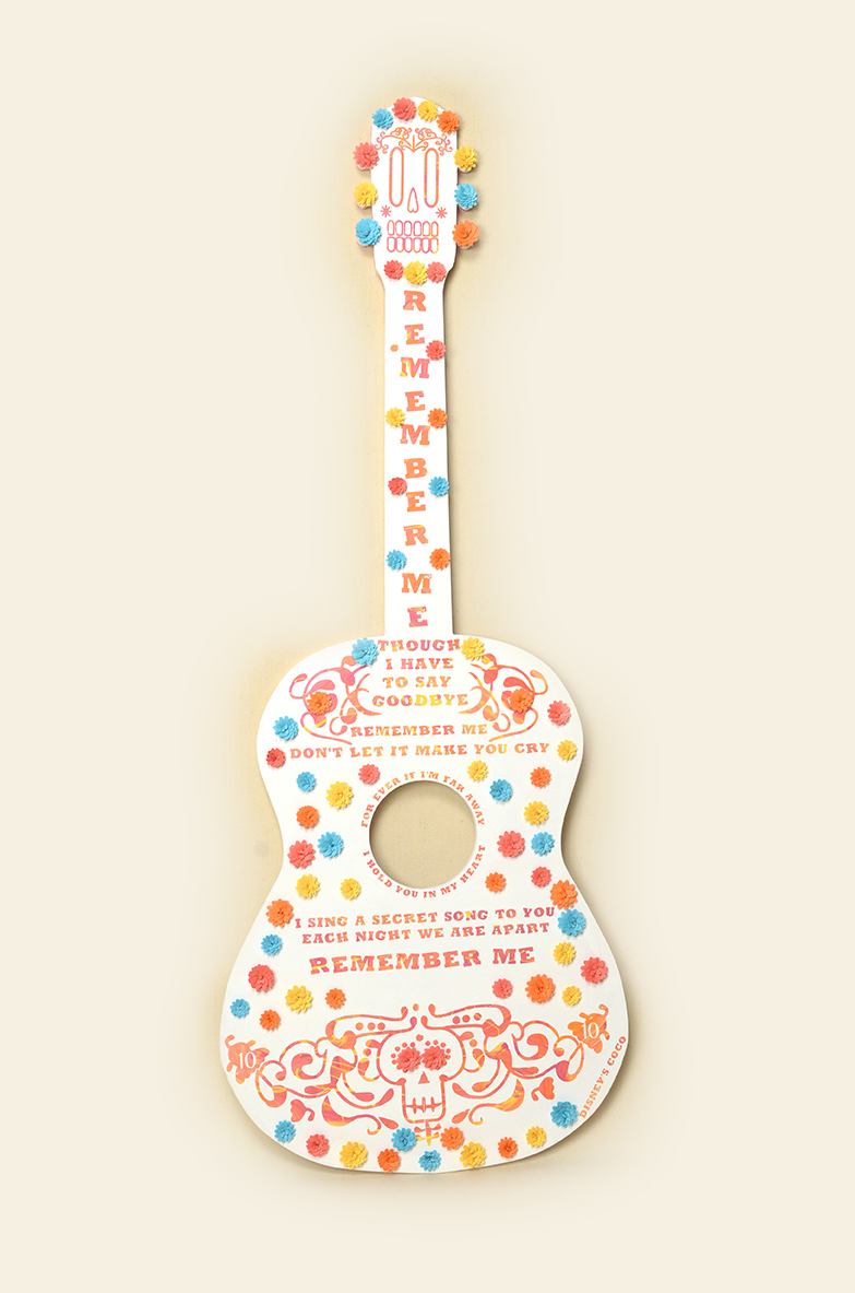 Homeland Hospice 10th Anniversary Guitar