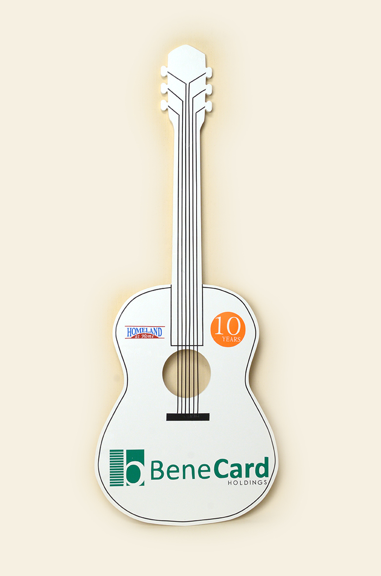 Homeland Hospice 10th Anniversary Guitar