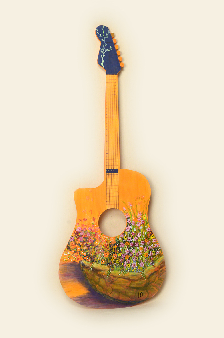 Homeland Hospice 10th Anniversary Guitar