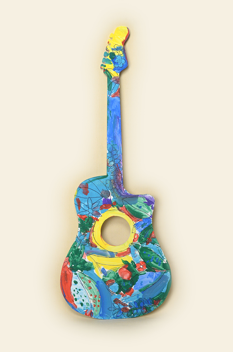 Homeland Hospice 10th Anniversary Guitar