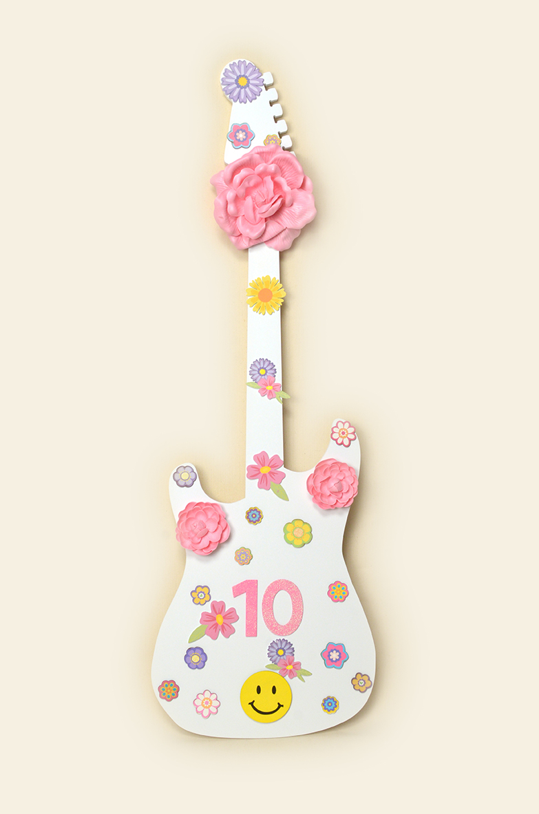 Homeland Hospice 10th Anniversary Guitar