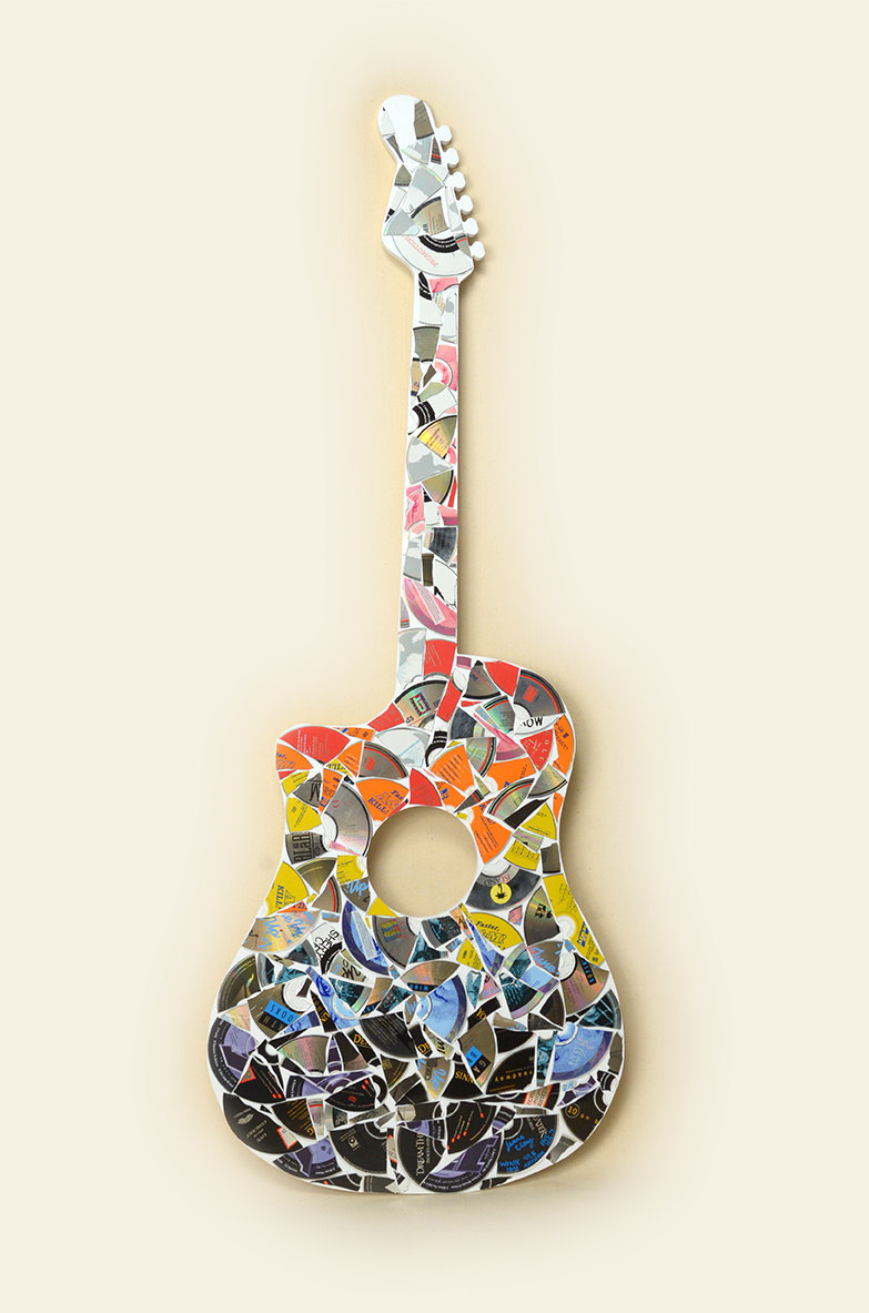 Homeland Hospice 10th Anniversary Guitar