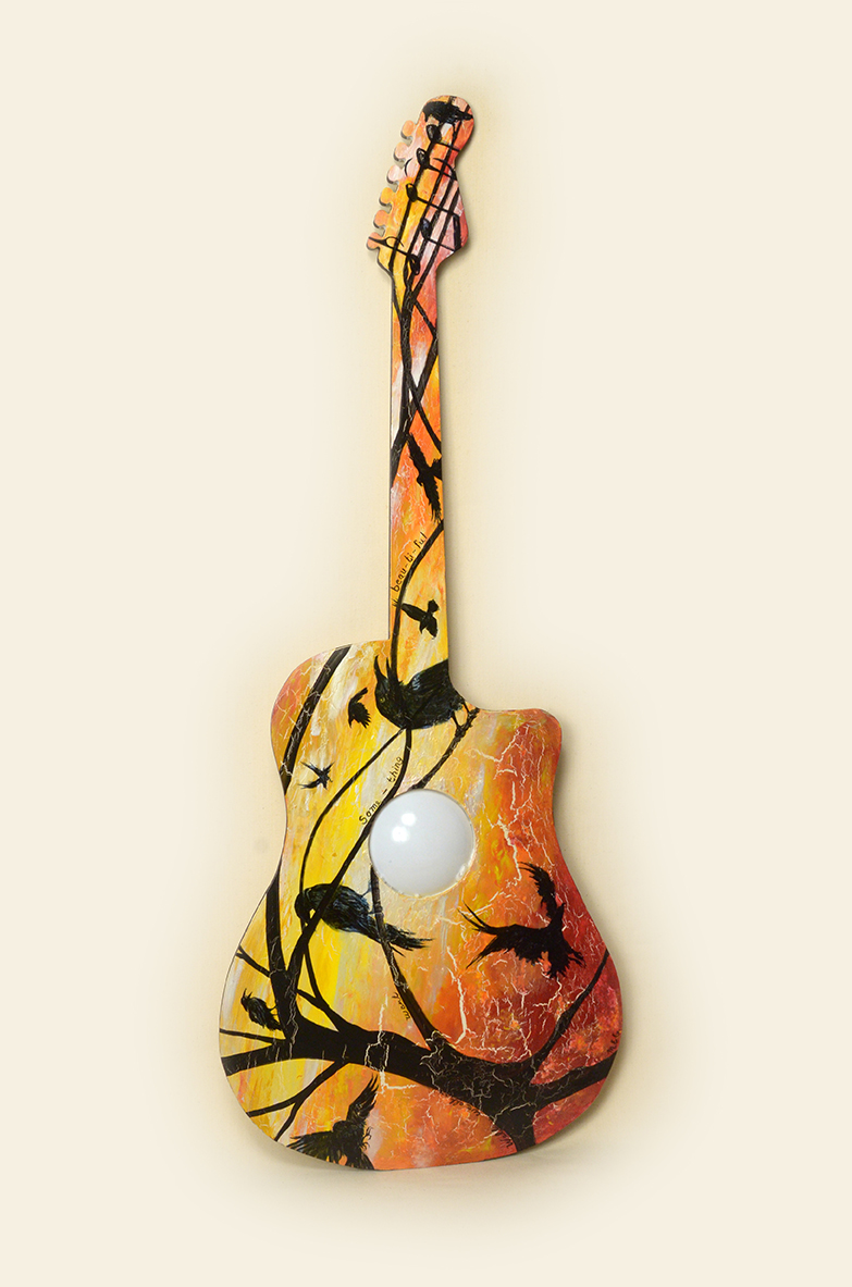 Homeland Hospice 10th Anniversary Guitar