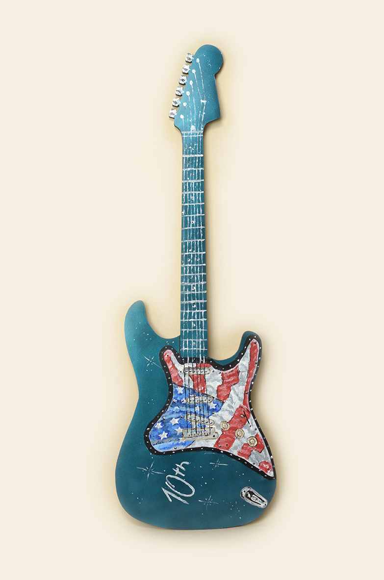 Homeland Hospice 10th Anniversary Guitar