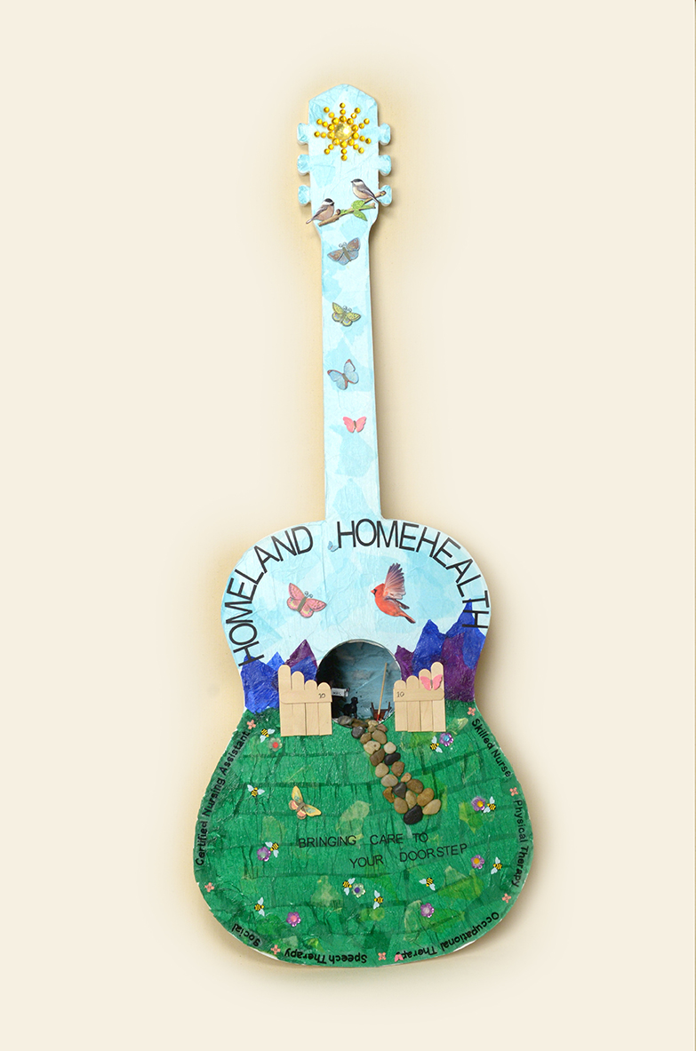Homeland Hospice 10th Anniversary Guitar