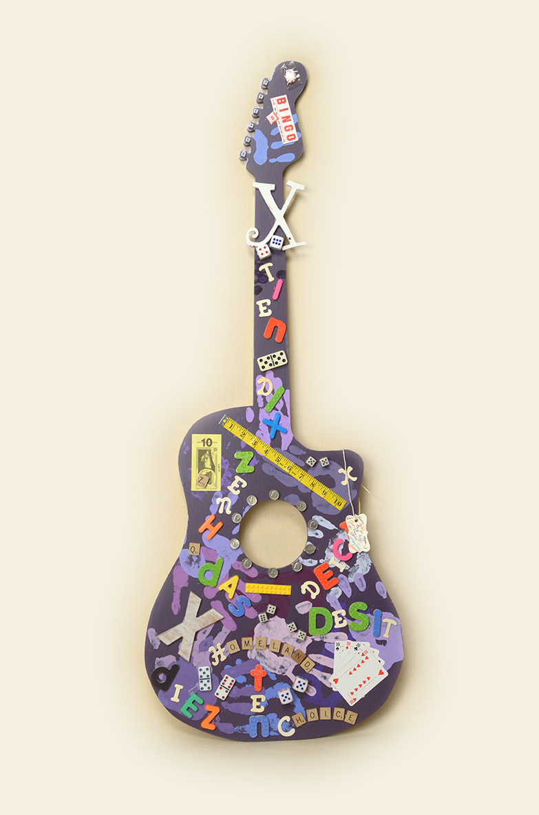 Homeland Hospice 10th Anniversary Guitar