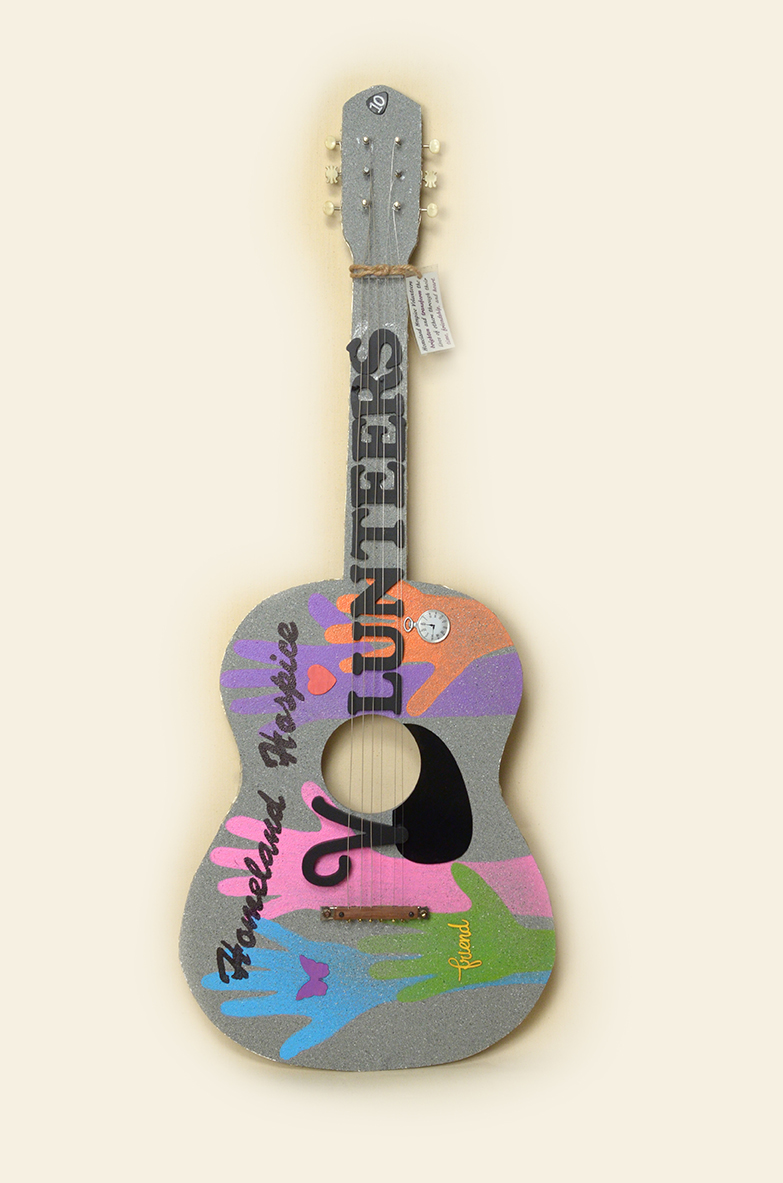 Homeland Hospice 10th Anniversary Guitar