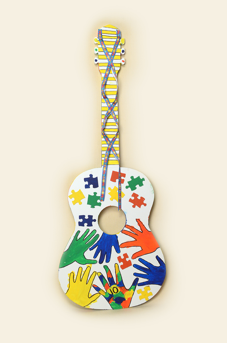 Homeland Hospice 10th Anniversary Guitar