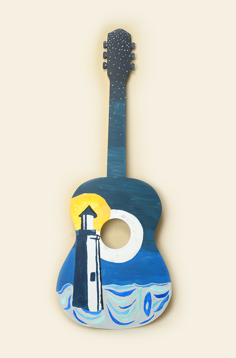 Homeland Hospice 10th Anniversary Guitar