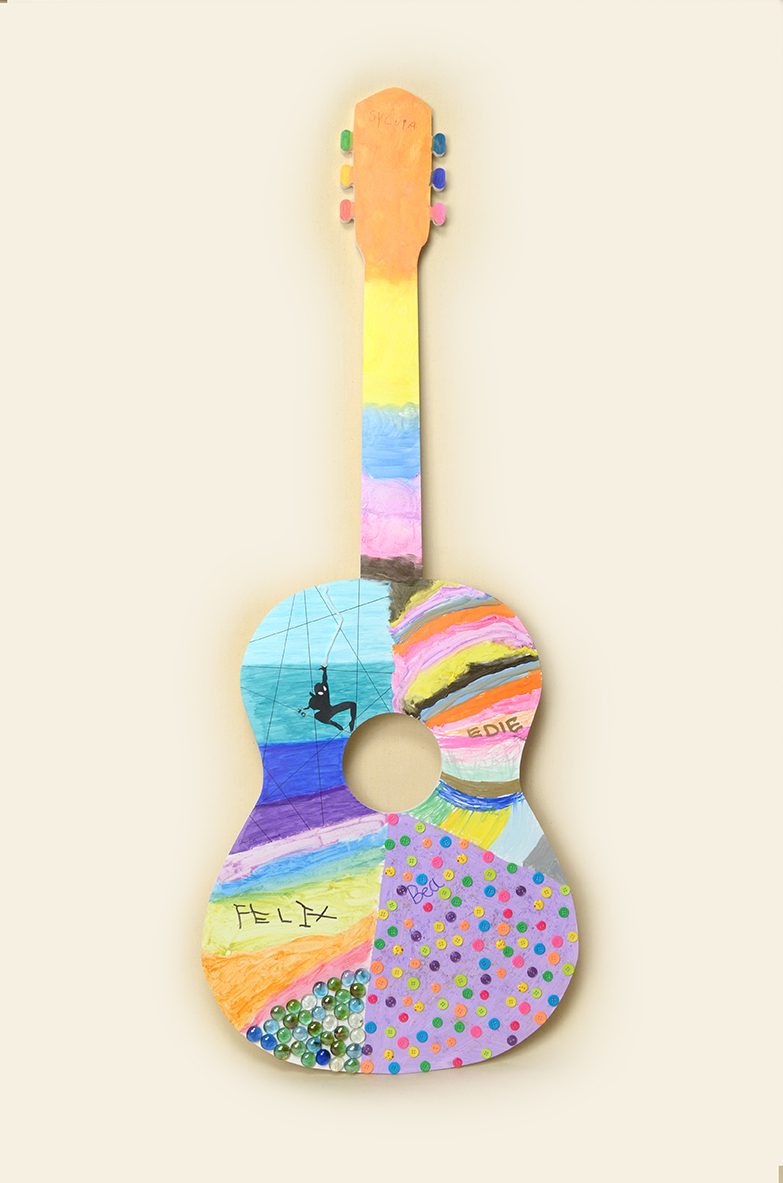 Homeland Hospice 10th Anniversary Guitar