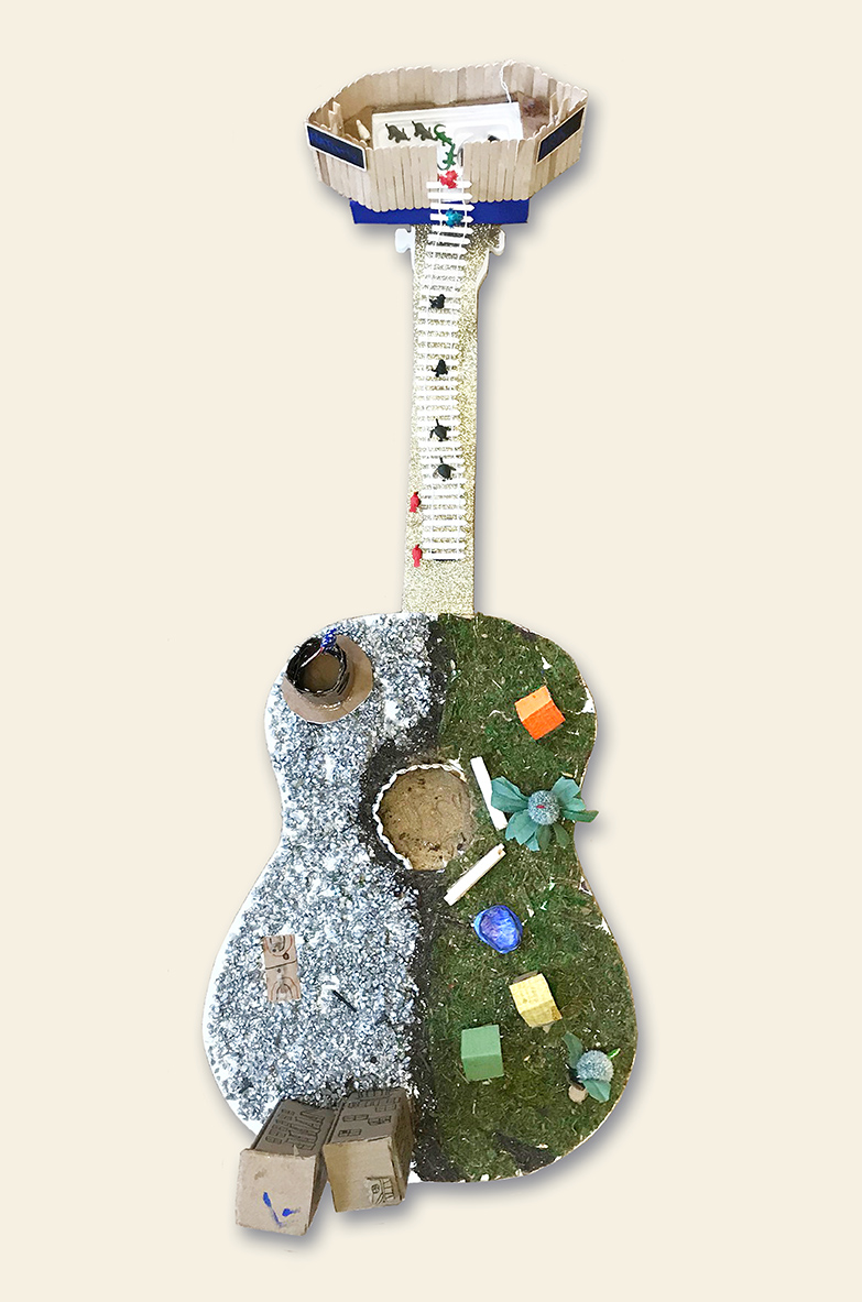 Homeland Hospice 10th Anniversary Guitar