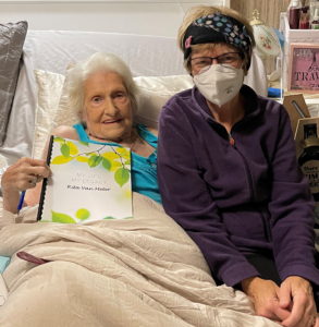 Rita and volunteer Kandy Melillo 